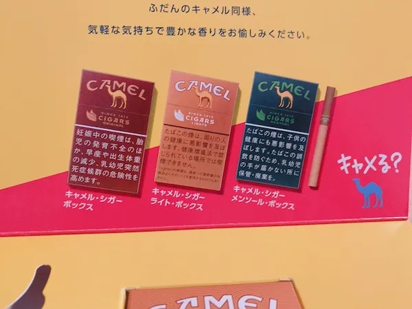 キャメルシガーライトボックス