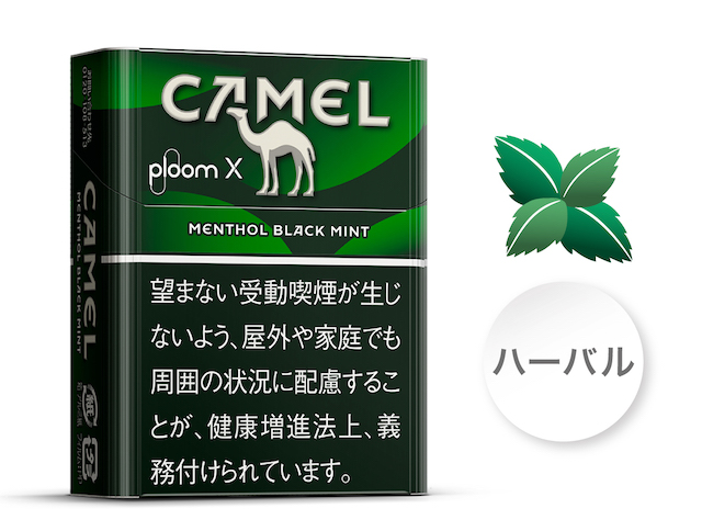キャメルメンソールブラックミント