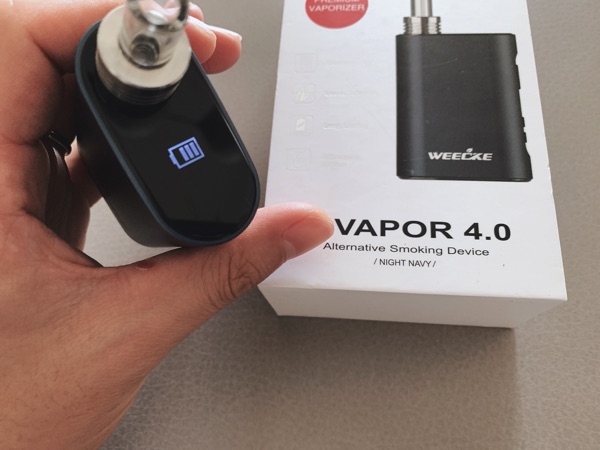 c-vapor4のバッテリー残量確認